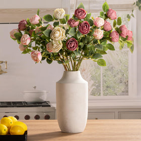 Mitt&Ditt large decorative vase fits classic, farmhouse, and bohemian interiors with ease.