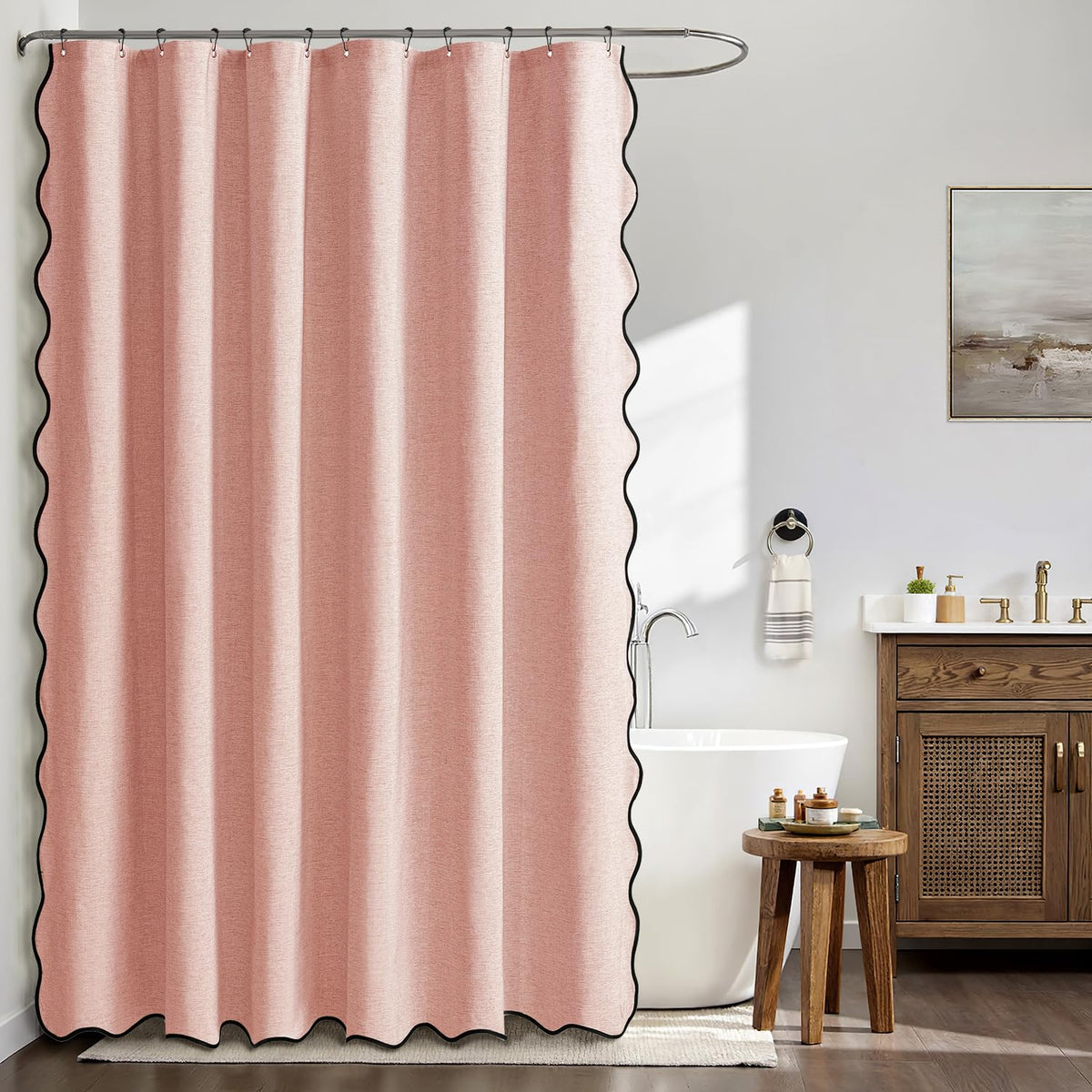 MIULEE 12 metal hooks included for easy, rust-resistant curtain installation