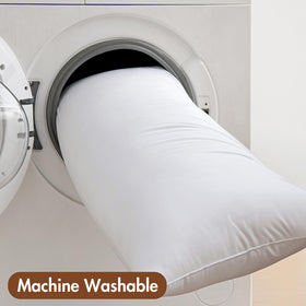 MIULEE 16x20 pillow insert dryer-friendly fluffing tips