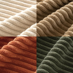 MIULEE 18x18 inch pillow cover in soft corduroy ready for quick styling