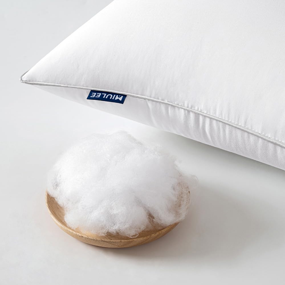 MIULEE 18x18 pillow insert hidden zipper close-up facilitates filling adjustment