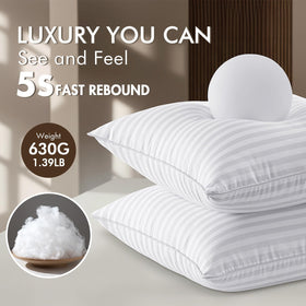 MIULEE 18x18 insert 100% cotton cover for breathable comfort