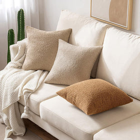MIULEE 20x20 pillow covers pair well with modern and farmhouse decor.