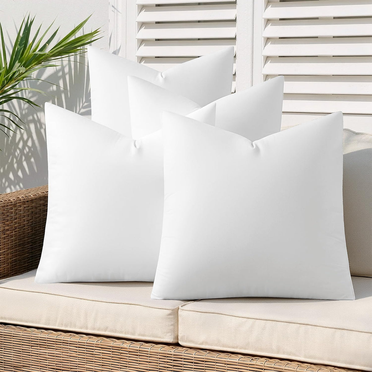 MIULEE 20x20 white inserts fit many furniture styles