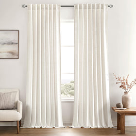 MIULEE 230 GSM linen blend fabric feels durable yet soft to touch