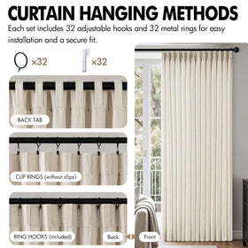 MIULEE heavy 380gsm fabric feels substantial and durable.