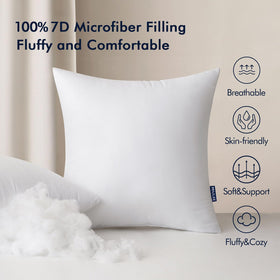 MIULEE 7D high-density fiber filling maintains plump comfort