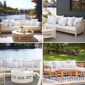 MIULEE 7D polyester fill provides comfortable resilience.