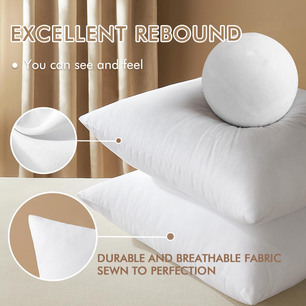 MIULEE 7D polyester filling offers plush comfort and shape retention.