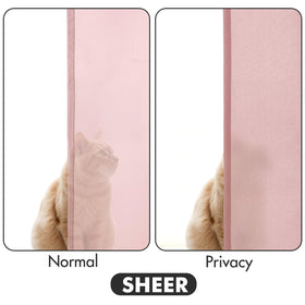 Neat stitching ensures durable drapes with a refined look.