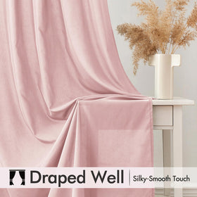 Ideal for living rooms and bedrooms needing light diffusion and privacy.