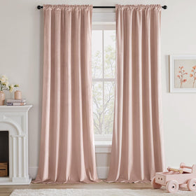 MIULEE velvet curtains close-up showing silky texture and luxury drape