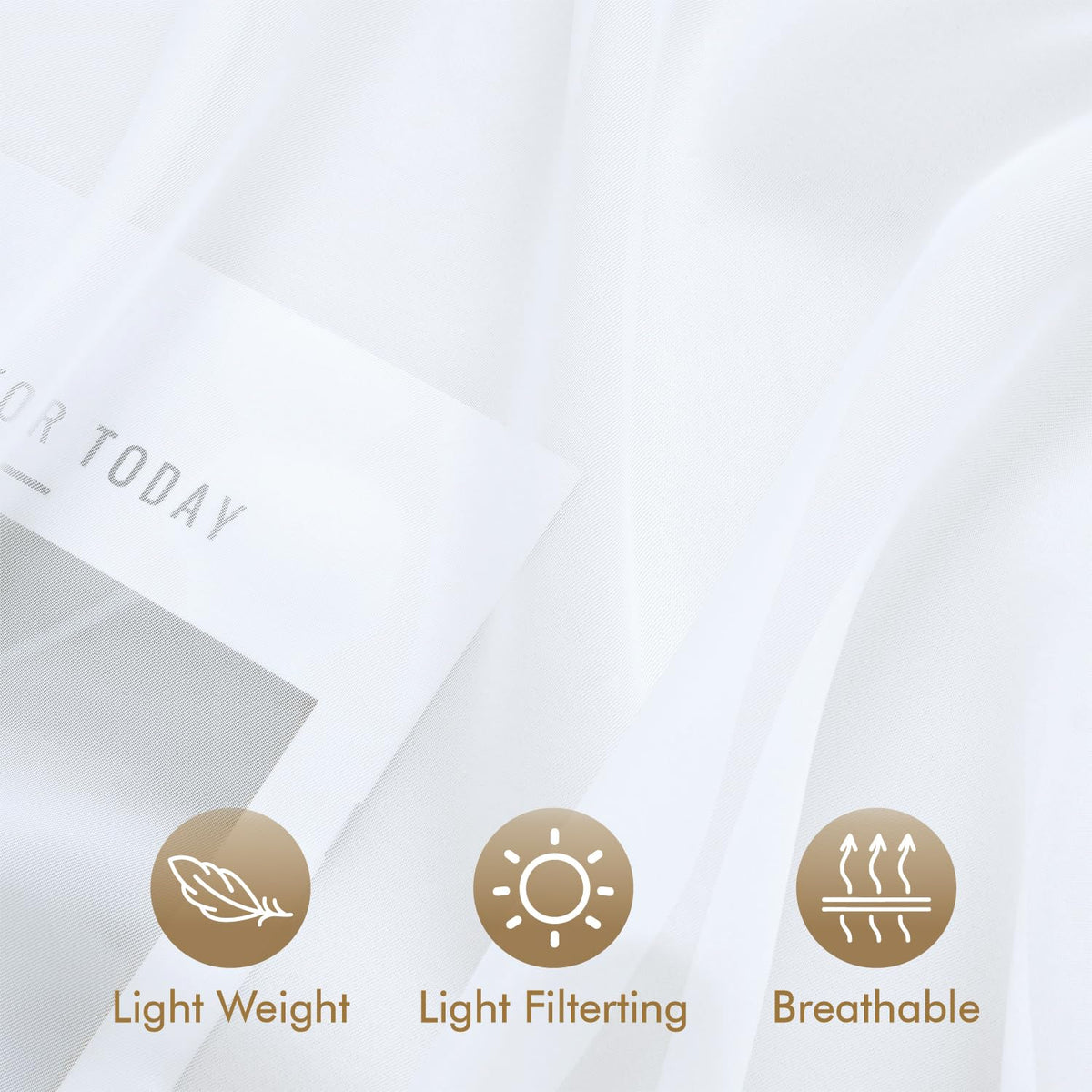 MIULEE balcony curtains create warm ambience outdoors