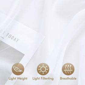 MIULEE balcony curtains create warm ambience outdoors
