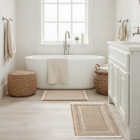MIULEE easy-care mats are machine washable for simple maintenance.