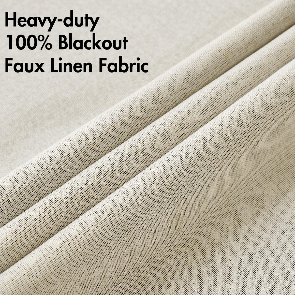 MIULEE blackout drapes protect privacy while enhancing room ambience.