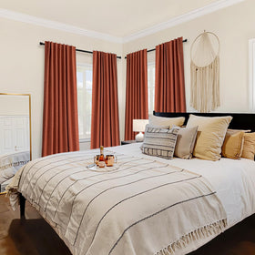 MIULEE bedroom curtains with thermal insulation for seasonal comfort.