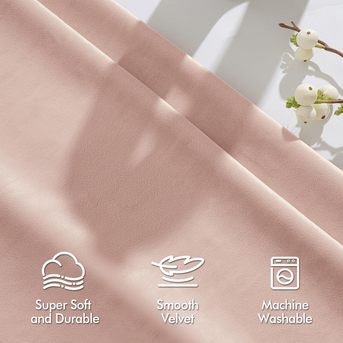 MIULEE blackout curtains showing 60-70% sunlight blocking for daytime rest