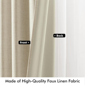 MIULEE cream curtains add vintage luxury to nursery and kids’ rooms.