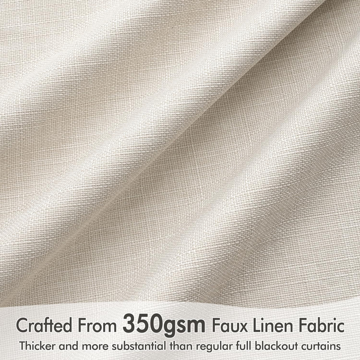 MIULEE blackout curtains feature four-layer coating for privacy, insulation, and quiet rooms.