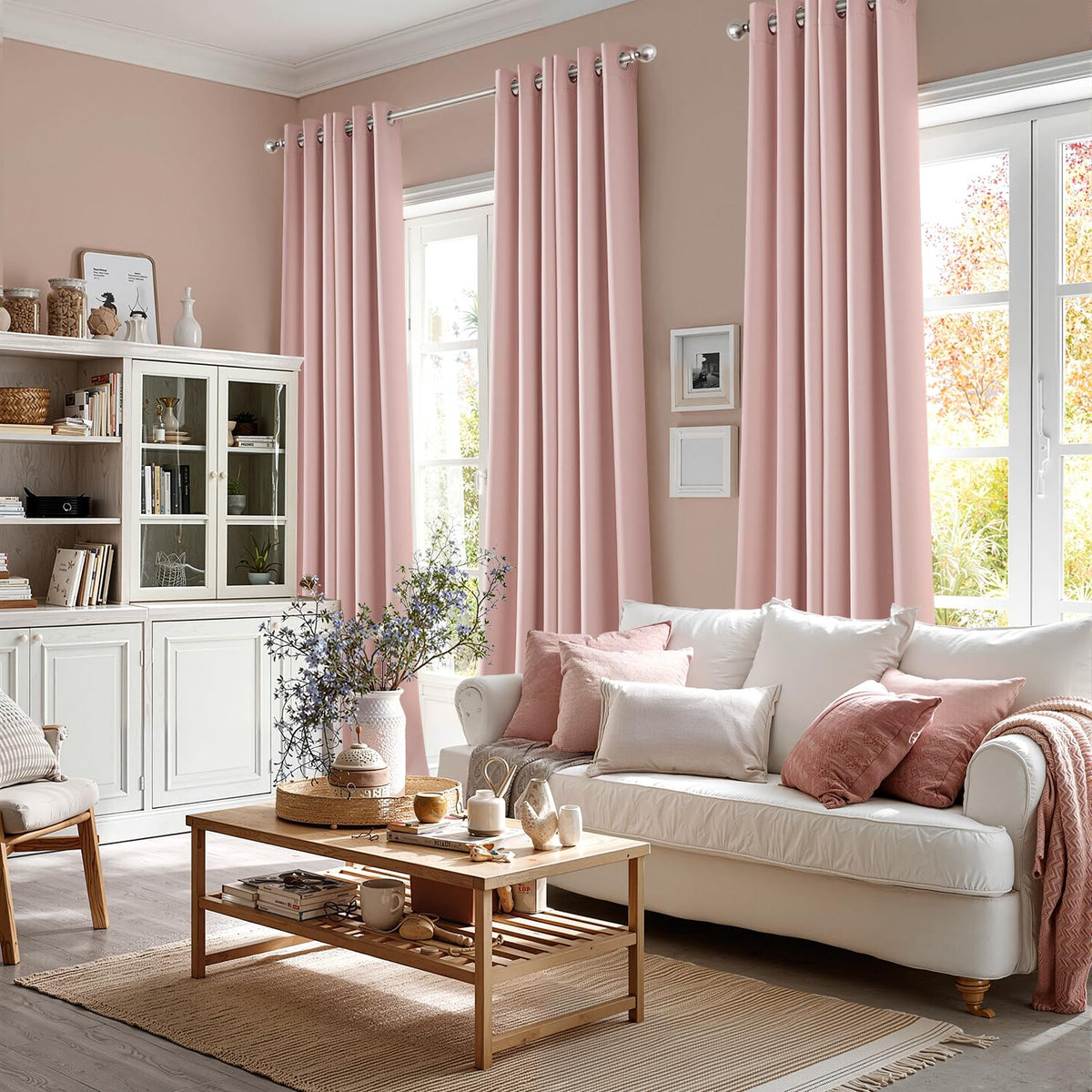 MIULEE blackout curtains are machine washable for easy care and quick refresh.