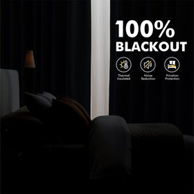 MIULEE blackout curtains with thermal insulation technology for warmth in winter.