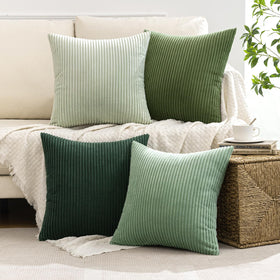 MIULEE pillow cover with hidden zipper detail for a seamless look