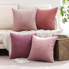 MIULEE boho stripe design pillow cover for stylish living spaces.