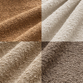 MIULEE Boucle pillow cover packaging image showing four-pack set for easy decor refresh