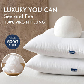 Soft-touch MIULEE brushed fabric detail for a warm, inviting feel.