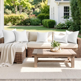 MIULEE brushed fabric surface with waterproof layer protects filling outdoors