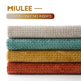 MIULEE care-friendly pillow covers are machine-washable