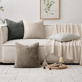 MIULEE 16x16 cushion covers are easy to care for and machine washable.