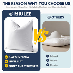 MIULEE care tip: tumble dry with dryer balls to fluff.