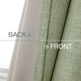 MIULEE curtains with classic linen look elevate vintage decor.