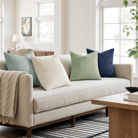 MIULEE corduroy soft texture pillow cover 18x18 enhances sofa comfort