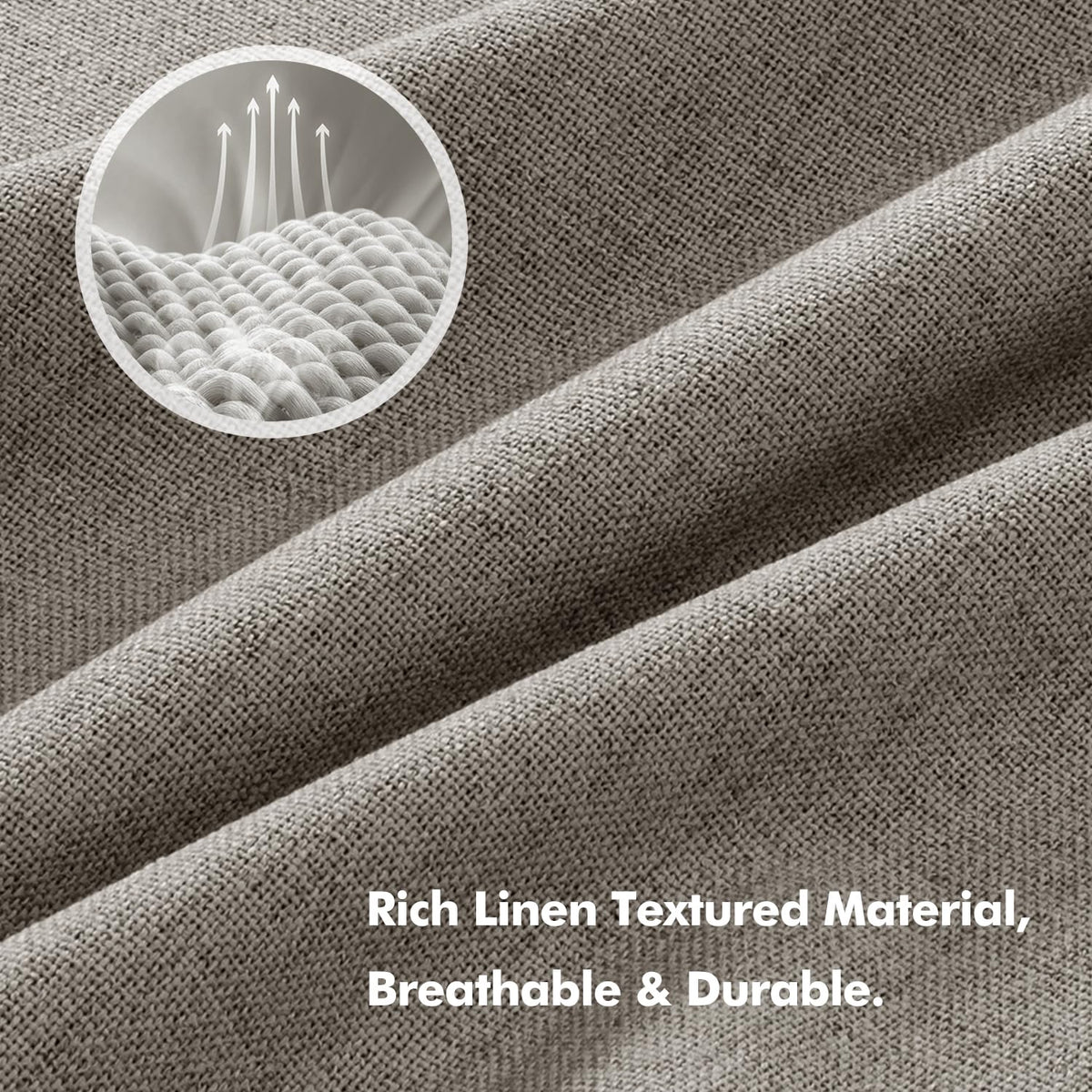 MIULEE curtain rod-pocket back-tab installation for easy hanging and neat drape