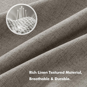 MIULEE curtain rod-pocket back-tab installation for easy hanging and neat drape