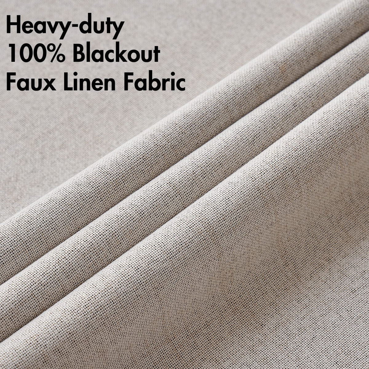 MIULEE curtains with eight grommets per panel for easy hanging