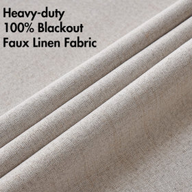 MIULEE curtains with eight grommets per panel for easy hanging
