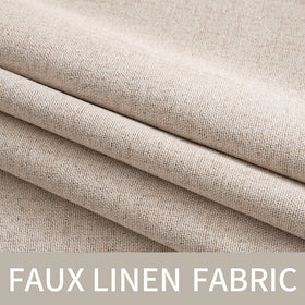 MIULEE beige color shade complements bedrooms and living rooms with elegant decor.