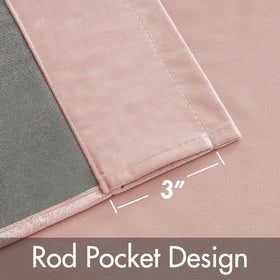 MIULEE velvet curtains wrinkle-friendly and ready to steam