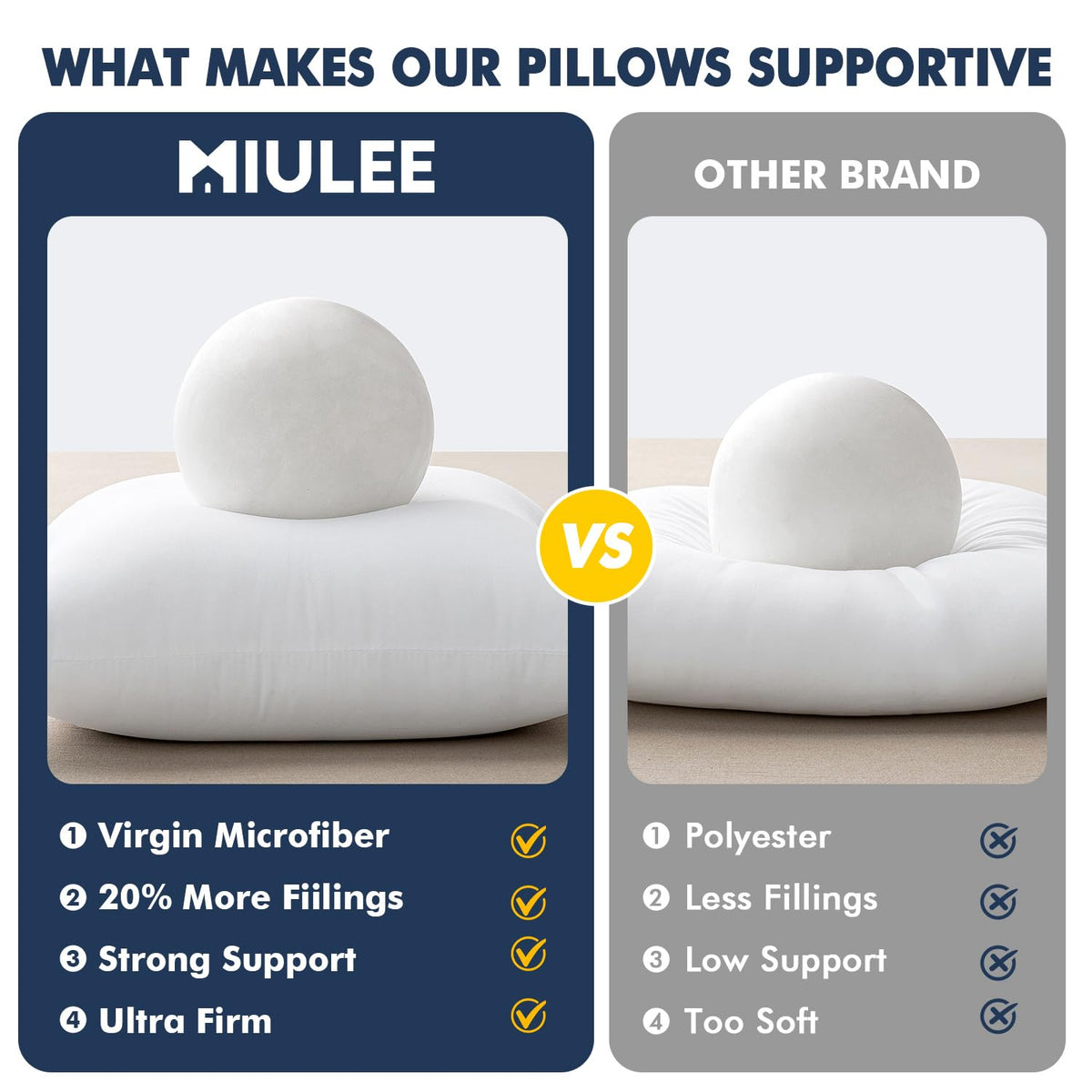 MIULEE decorative pillow ideas for bed and couch styling