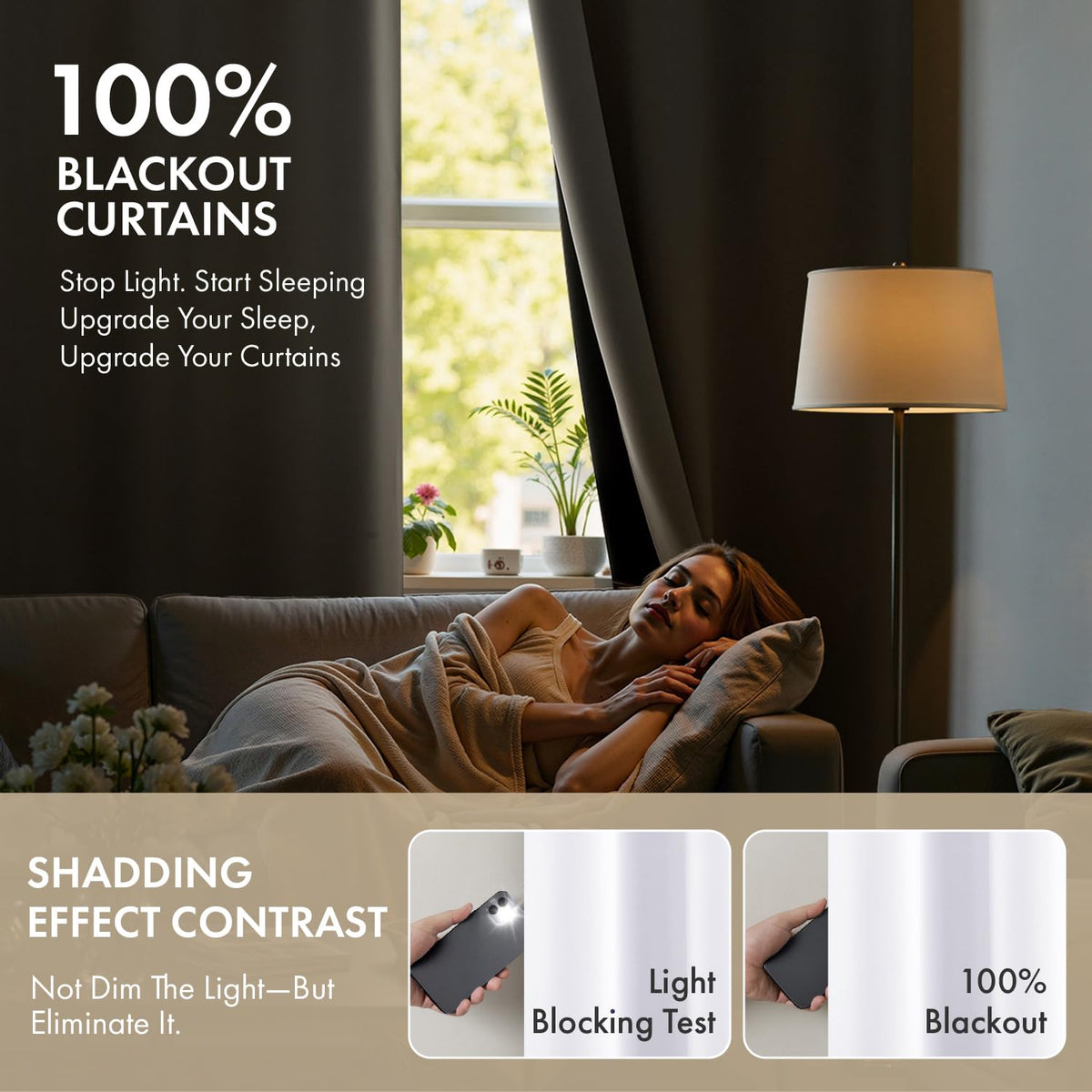 MIULEE double-layer curtains showcase durable weave and plush feel for cozy rooms.