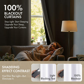 MIULEE double-layer curtains showcase durable weave and plush feel for cozy rooms.