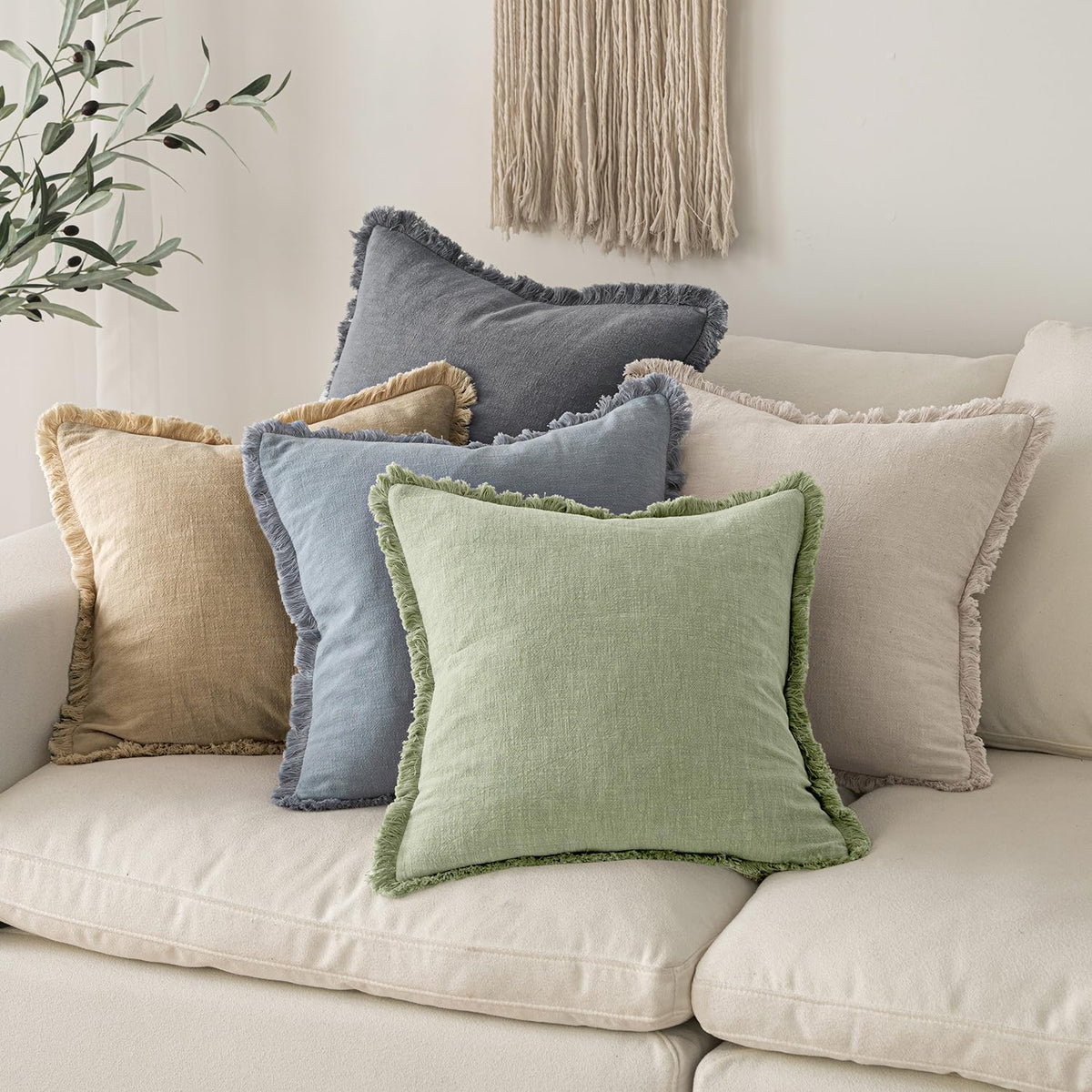 MIULEE durable breathable linen supports year-round use and easy care.