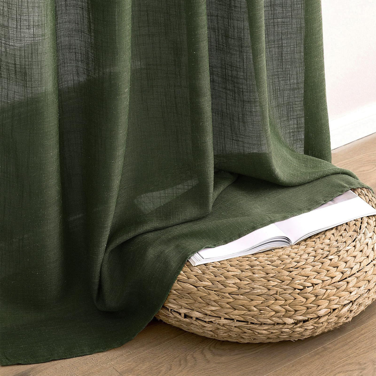 MIULEE durable machine-washable curtains for easy care.