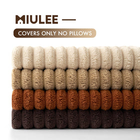 MIULEE earth-toned covers pair with rustic and modern decor