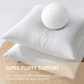 MIULEE pillow inserts dry and fluff easily for ongoing comfort