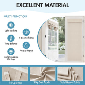 MIULEE easy-care curtains are machine washable for everyday use.
